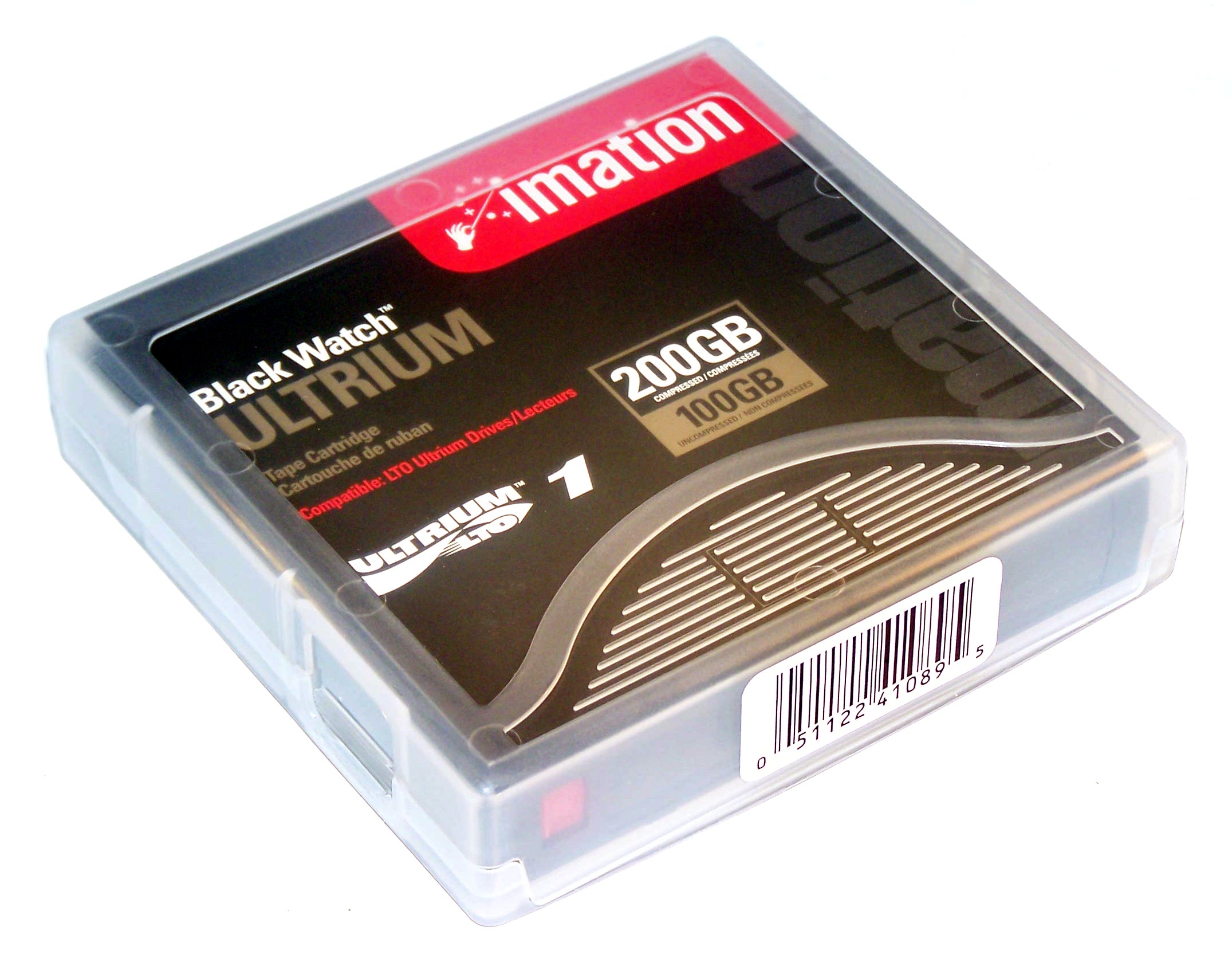 Imation 41089 Black Watch LTO1 100/200GB Tape [New] | LTO Ultrium